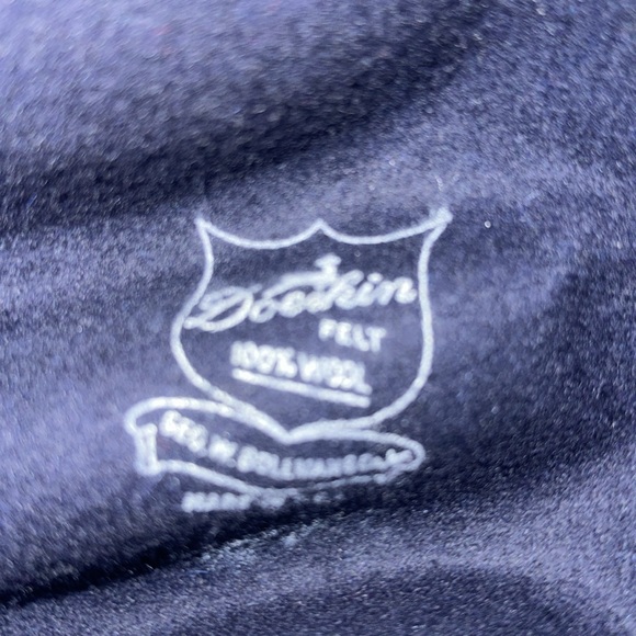 Elegant Navy Blue Women's Fedora - Picture 8 of 9